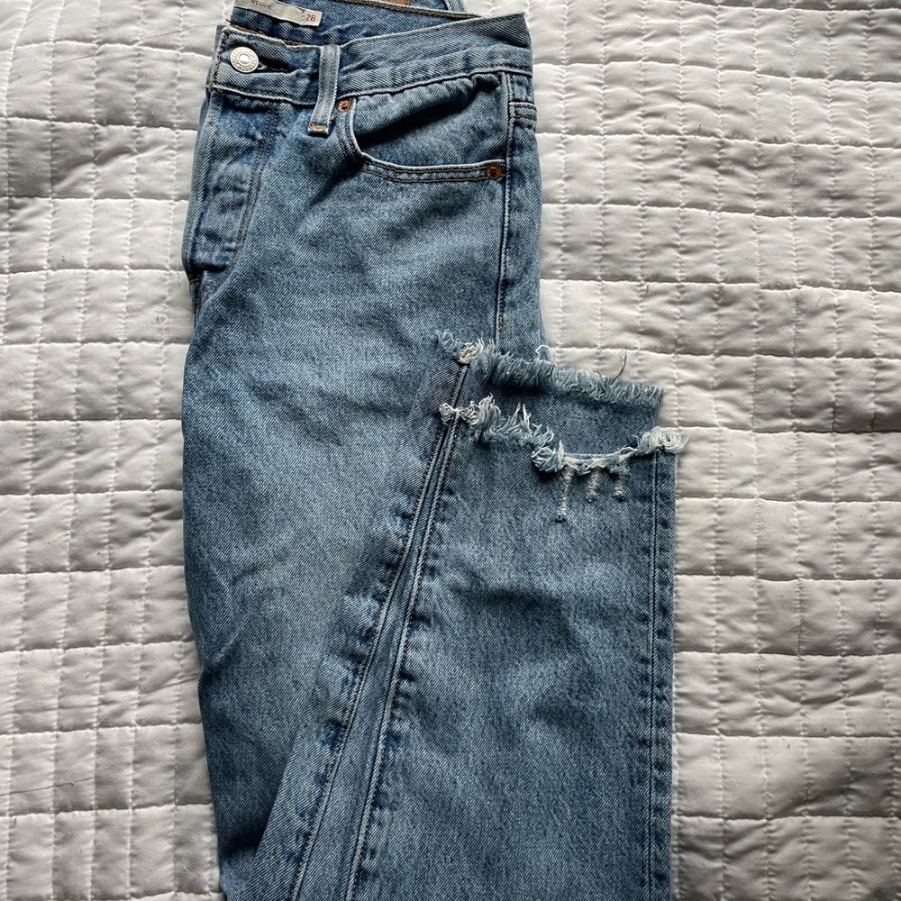 Levi’s high rise wedgie fit jeans